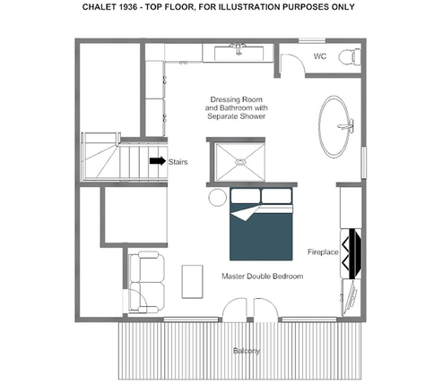 Chalet 1936 Verbier Floor Plan 3